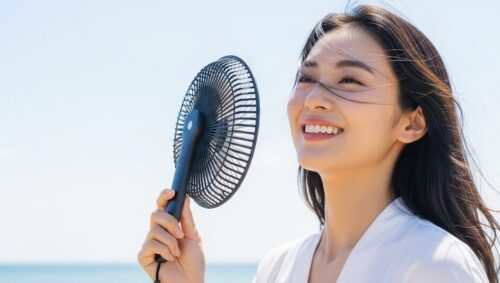 化粧崩れしないハンディファンおすすめとプロ直伝の裏技