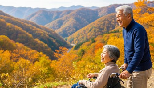 車椅子で楽しむ高齢者向け紅葉スポット6選【徹底解説】